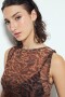 TOP KENDAL Animal Print