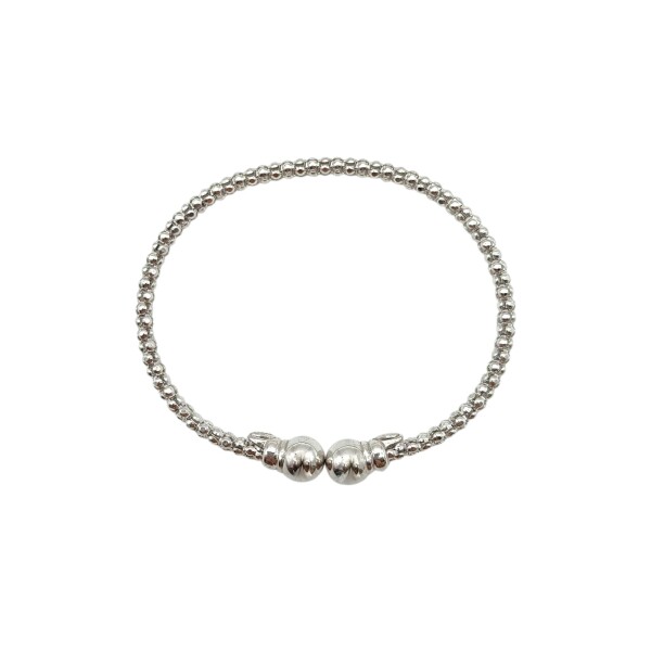 Brazalete Bolitas-Plata 925-Sin Piedra-BR3000 sinpiedra