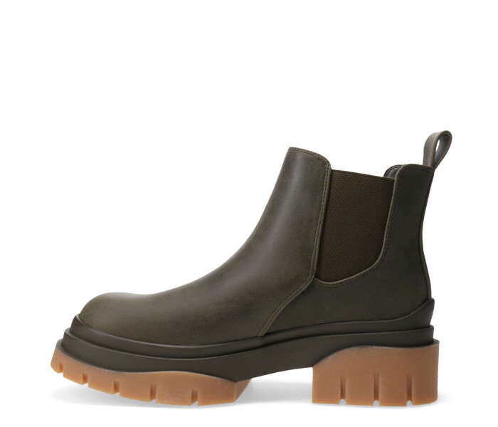 Bota chelsea SIDNEY con plataforma bicolor Green