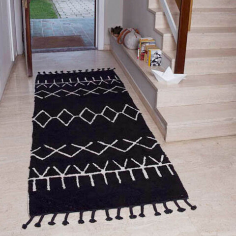 Alfombra caminero lavable - Bereber Black Alfombra caminero lavable - Bereber Black
