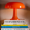 Lampara de mesa inalámbrica retro Mushroom - naranja Lampara de mesa inalámbrica retro Mushroom - naranja