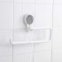 2x1 Toallero Blanco 30x17x4cm J&S home 2x1 Toallero Blanco 30x17x4cm J&s Home