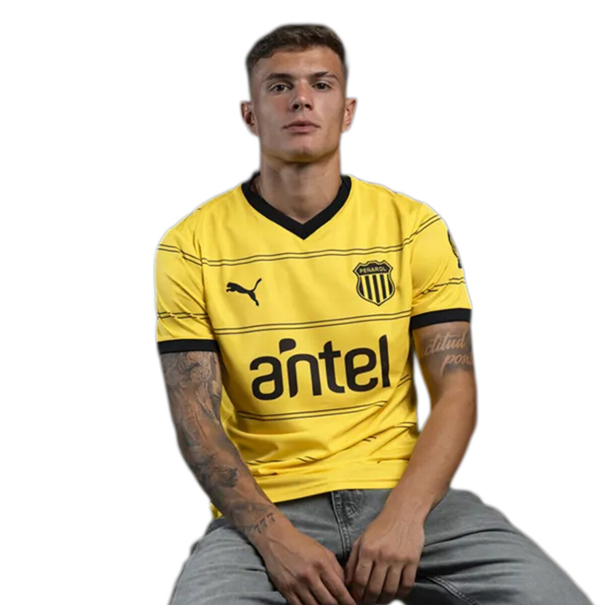 Puma Peñarol Away Jersey 26 - Amarillo-Negro 