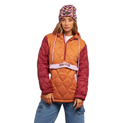 Campera Rusty Nylon Glora - Naranja Campera Rusty Nylon Glora - Naranja
