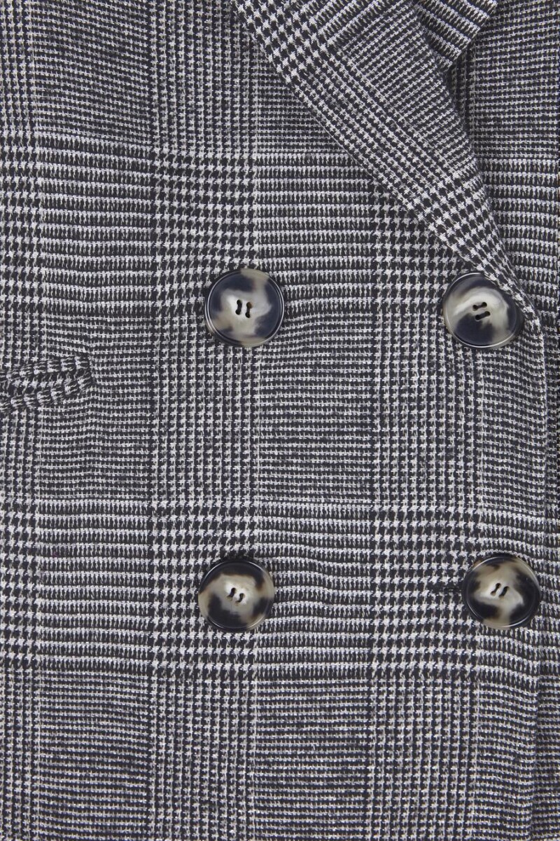 PAROLE COAT Negro