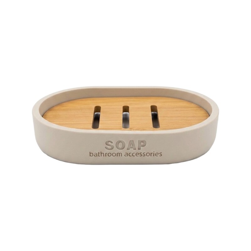 JABONERA GRIS/BAMBU Unica