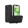 Protector engomado iPhone 13/14/15 con soporte color negro Protector Engomado Iphone 13/14/15 Con Soporte Color Negro
