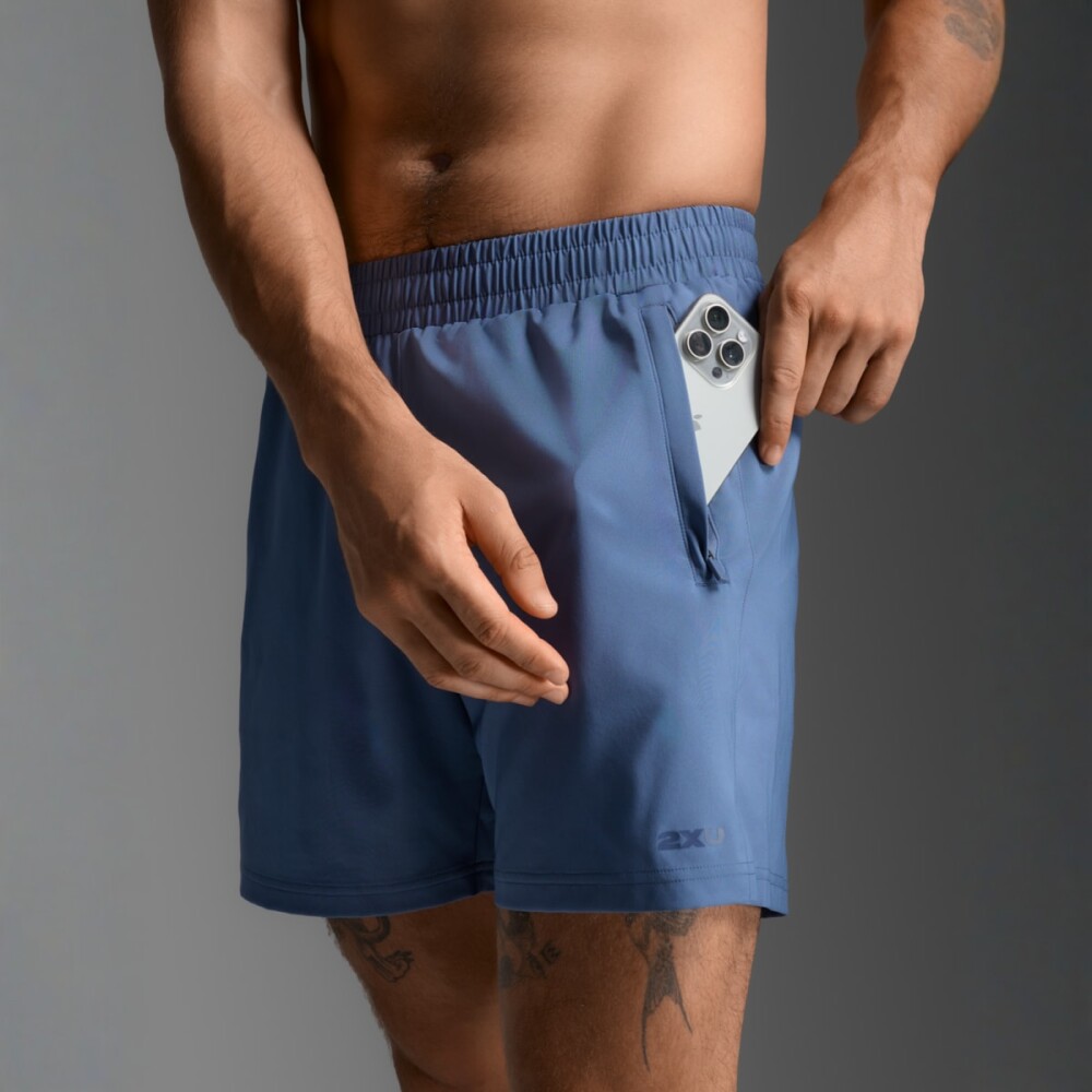 Short Training Motion 5.5 Inch Short Hombre Indigo/indigo