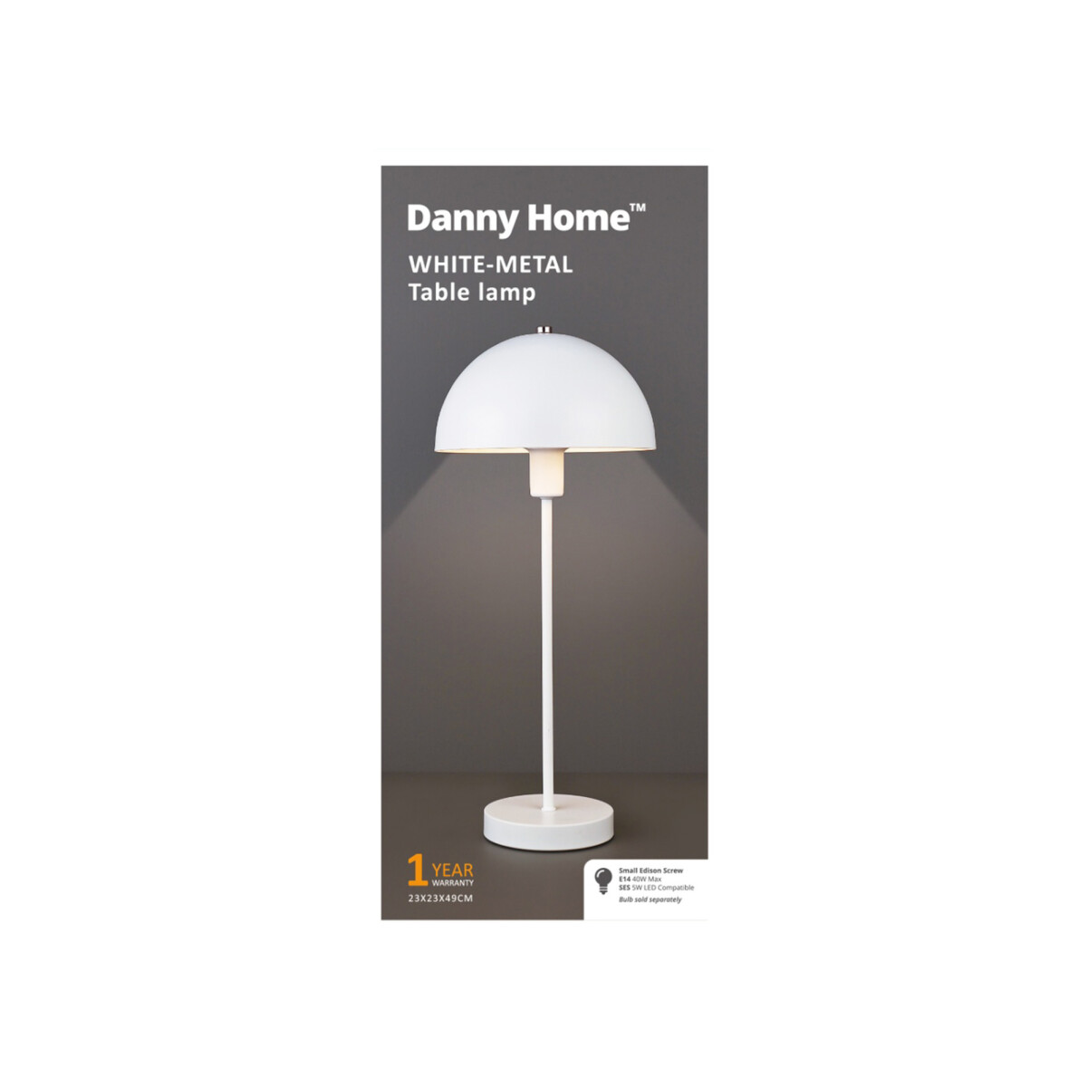 LAMPARA - DE MESA TL-033 BLANCO METAL TL-033-4 
