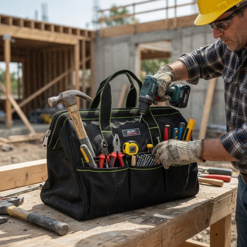 XCORT BOLSO HERRAMIENTAS ELECTRICISTA OXFORD 600D IMPERMEABLE 16 PULGADAS Xcort Bolso Herramientas Electricista Oxford 600d Impermeable 16 Pulgadas