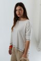 REMERA LIZA BLANCO