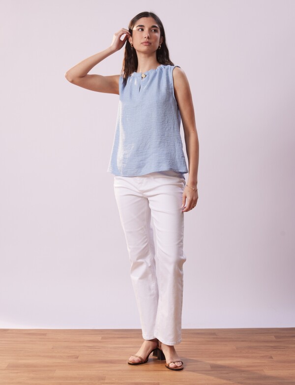 Blusa Keyhole CELESTE