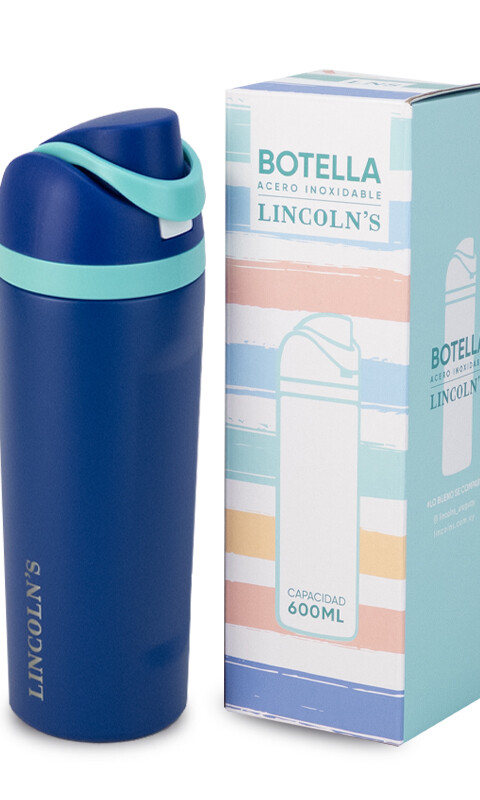BOTELLA AMAZONA AZUL