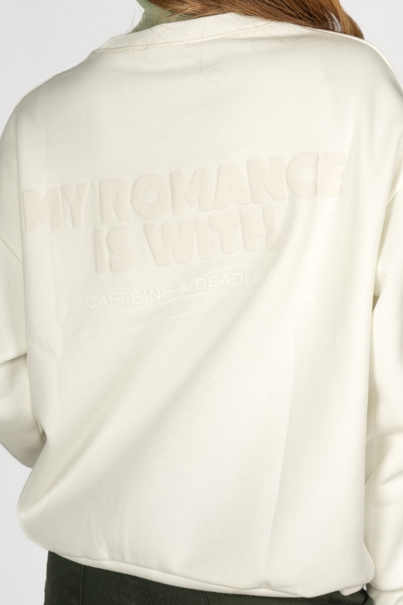 Sweater NoChance Blanco