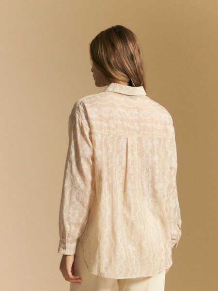 CAMISA ALLIE VERA TOSTADO