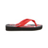 Havaianas Top.marvel.logomania Negro-rojo