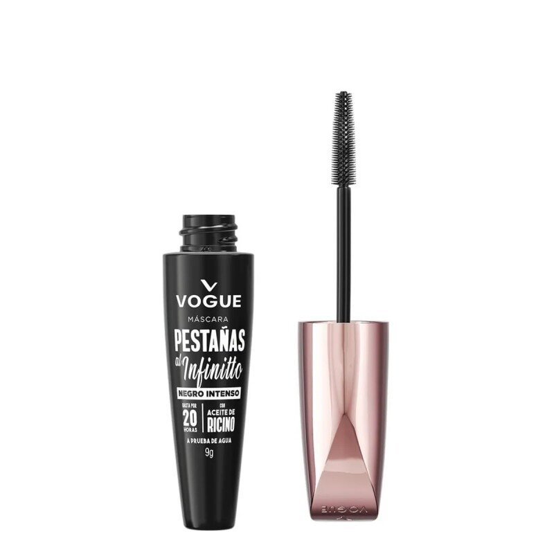 Mascara De Pestañas Vogue Infinitto Negro Intenso Wtp 9 Grs. Mascara De Pestañas Vogue Infinitto Negro Intenso Wtp 9 Grs.