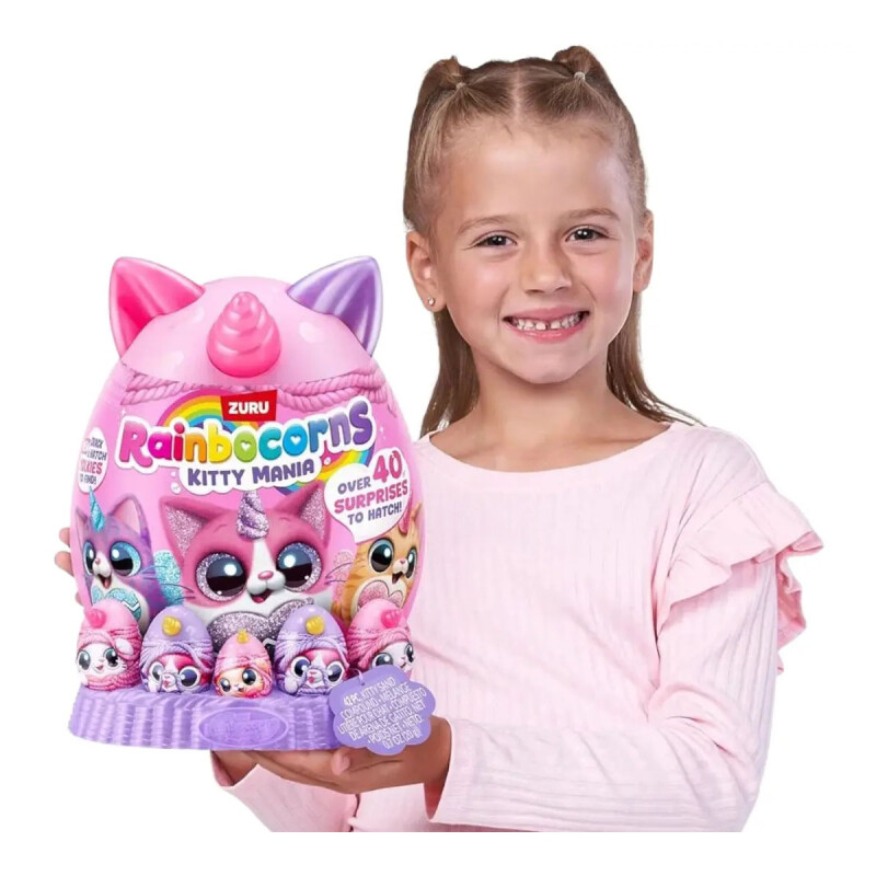Peluche Sorpresa Rainbocorns Eggzania Kitty Mania Zuru Peluche Sorpresa Rainbocorns Eggzania Kitty Mania Zuru