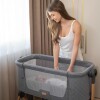 Colecho y silla de comer 2 en 1 SLEAT KIKKABOO gris
