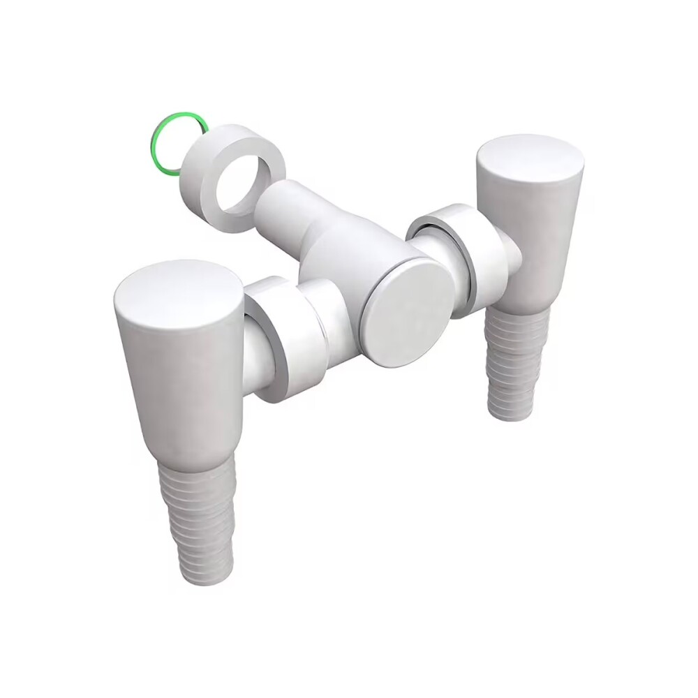 Sifón lavarropa doble exterior blanco BN Sifón Lavarropa Doble Exterior Blanco Bn