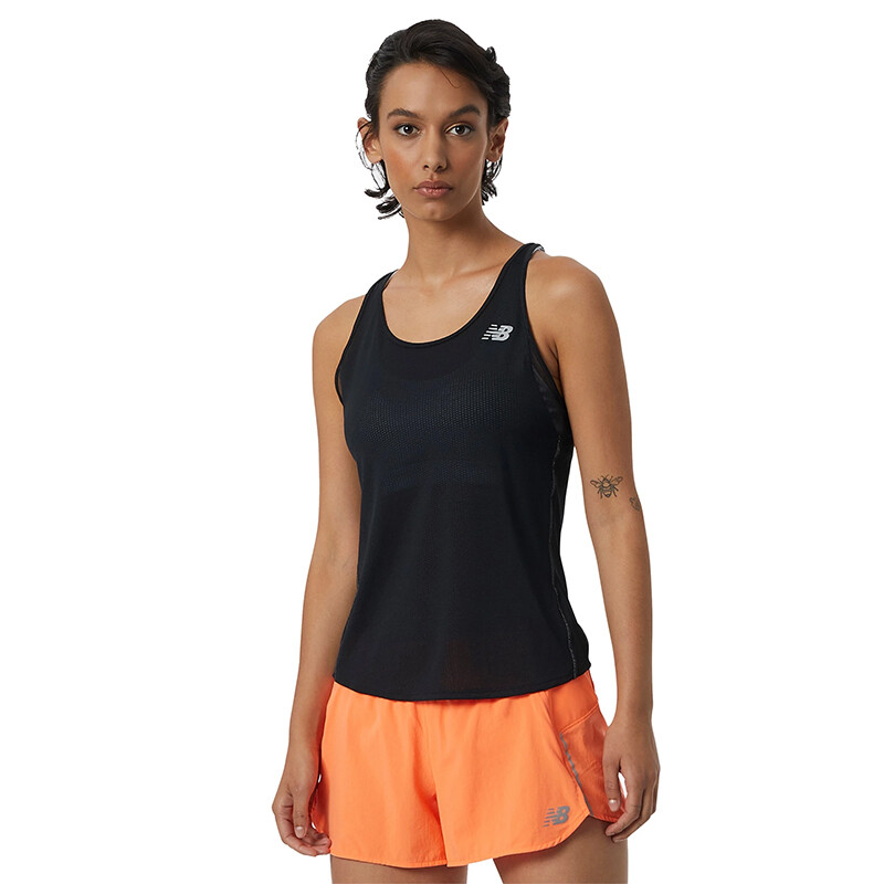 Musculosa New Balance Impact Run Negro