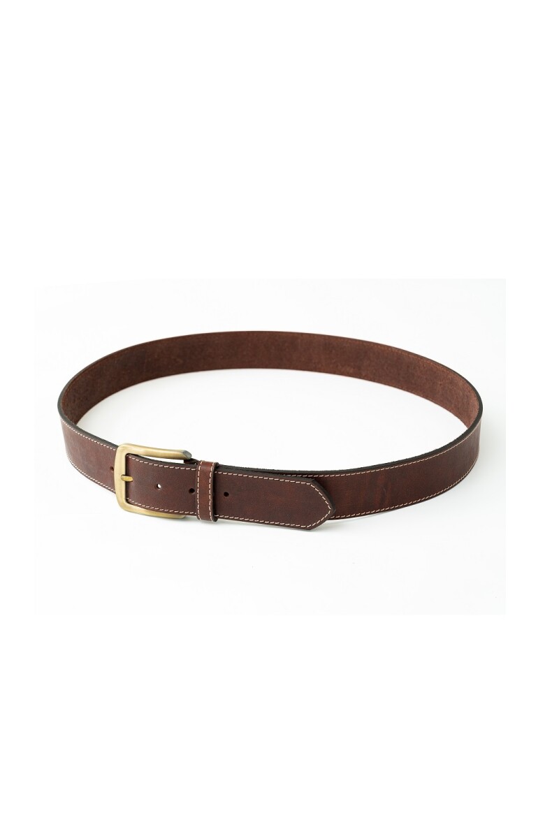 Cinto al corte 40mm c/costura Chocolate
