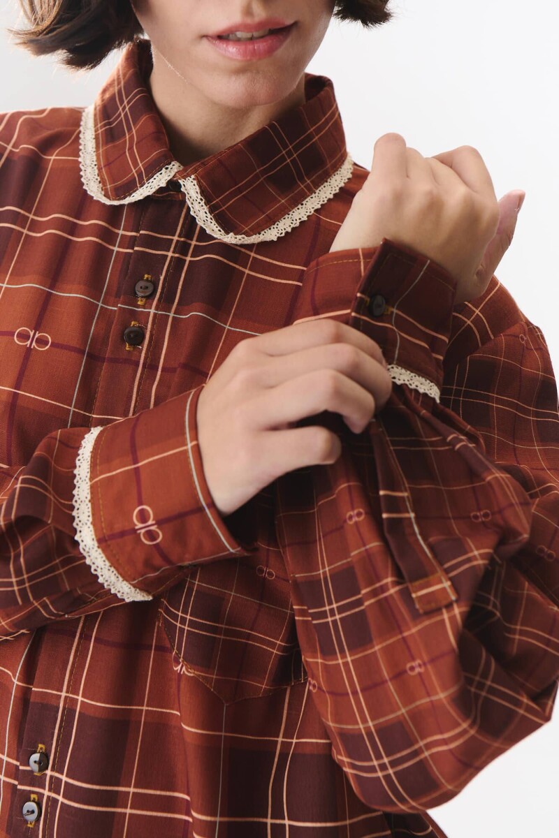 Camisa Court Chocolate