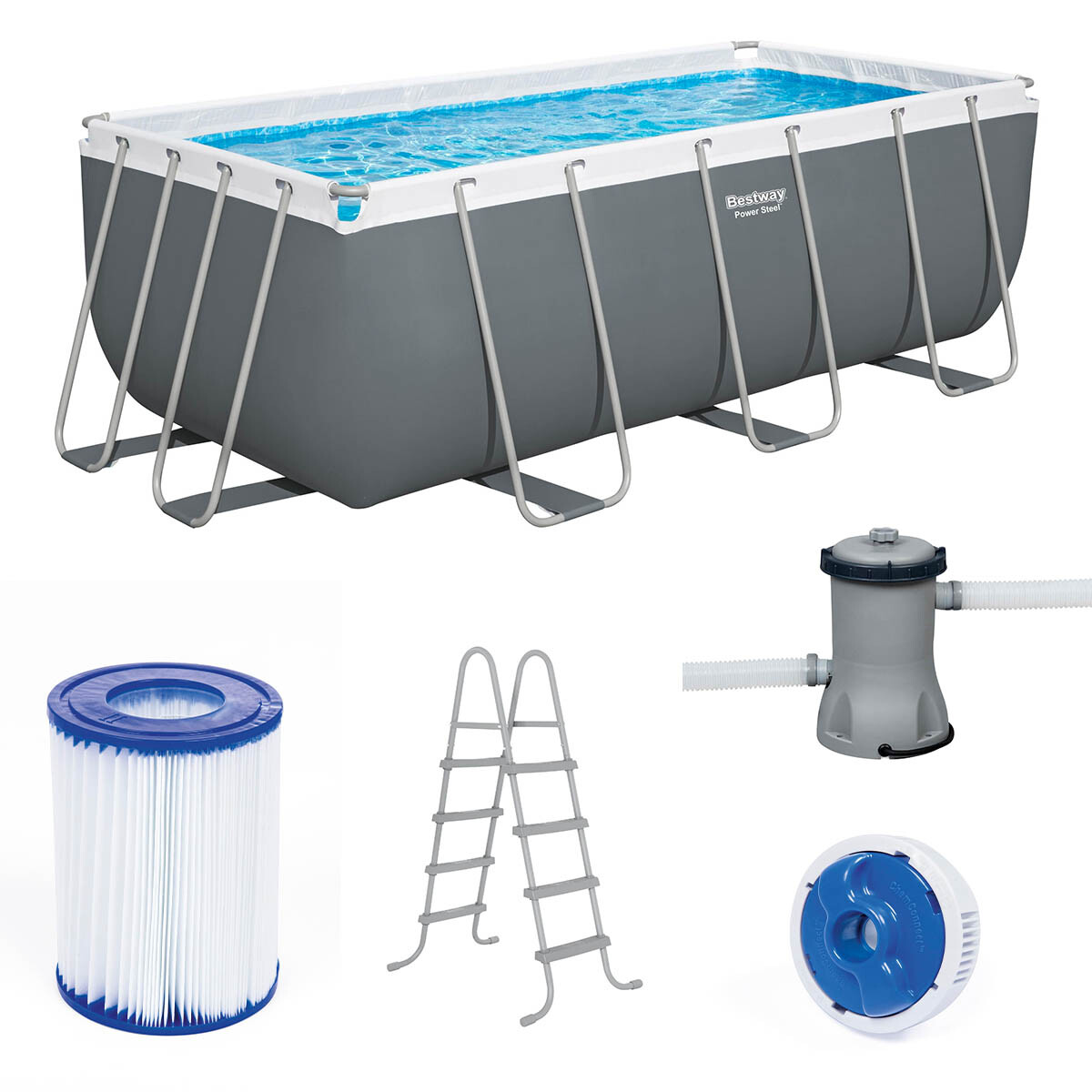 Piscina Bestway Estructural 8124 L 412x201x122cm - Bsw056456 