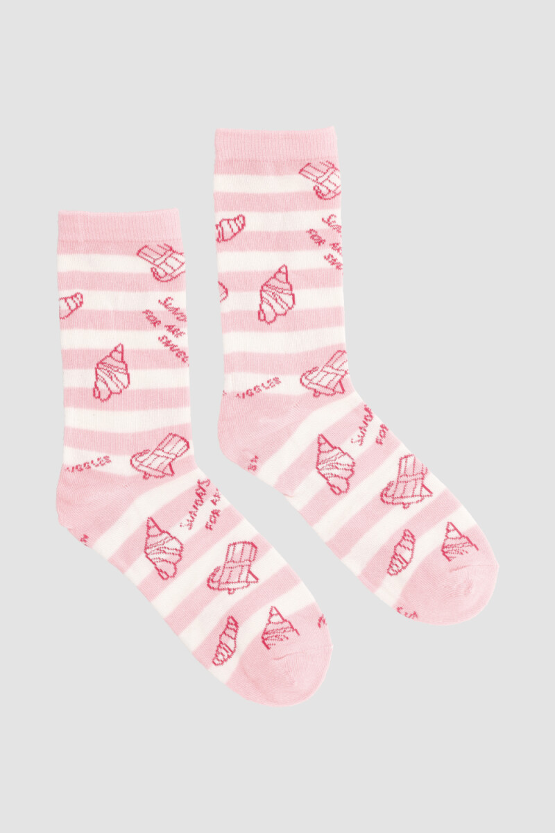 Medias algodón con diseño surtido Variante 47