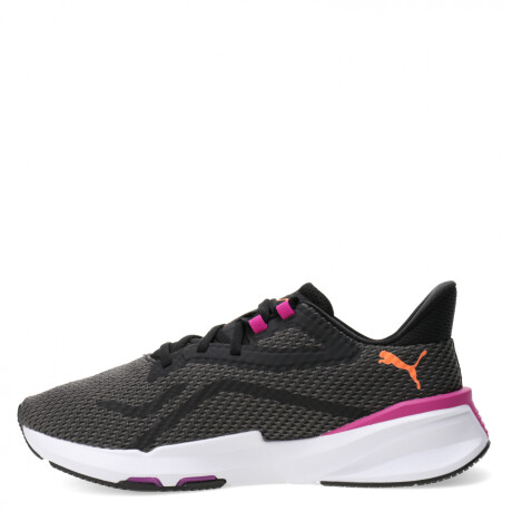 Championes de Mujer Puma PWRFrame TR 2 Negro - Violeta Malva - Anaranjado