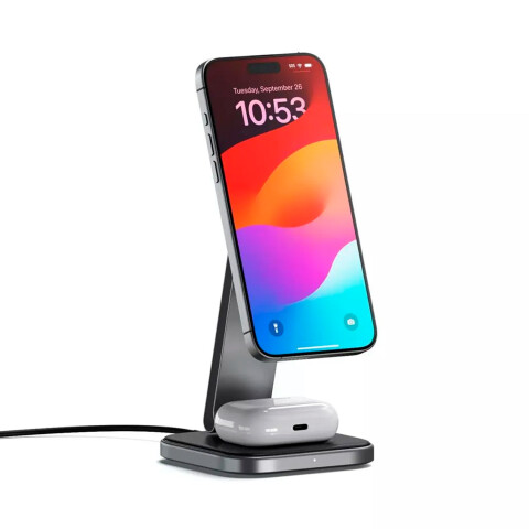Satechi soporte de carga inalámbrica Qi2 MagSafe Satechi soporte de carga inalámbrica Qi2 MagSafe