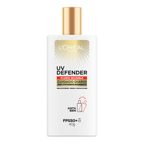 Protector Solar L'Oréal Paris UV Defender Fluido SPF50 40g Protector Solar L'Oréal Paris UV Defender Fluido SPF50 40g