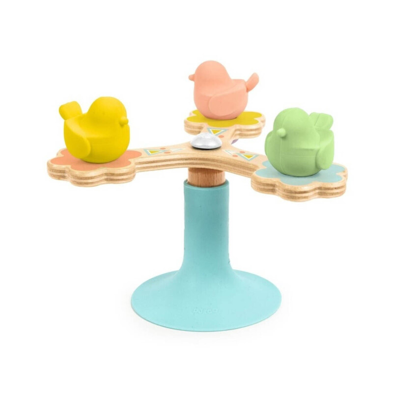 Sonajero giratorio con ventosa Babyspini Djeco Sonajero giratorio con ventosa Babyspini Djeco