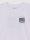 Camiseta Print Waves Blanco