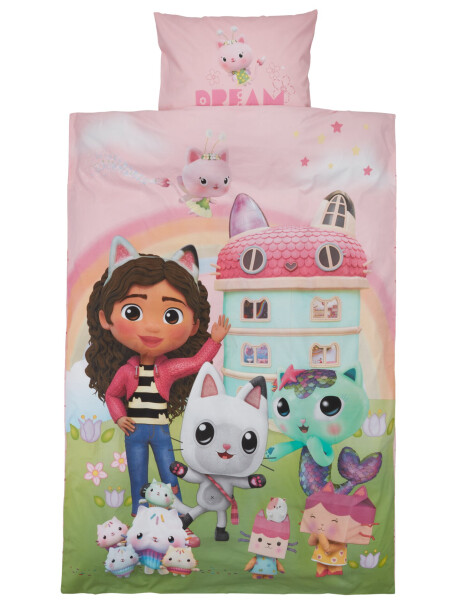 Juego funda nórdica GABBY 155x220 rosa Juego funda nórdica GABBY 155x220 rosa