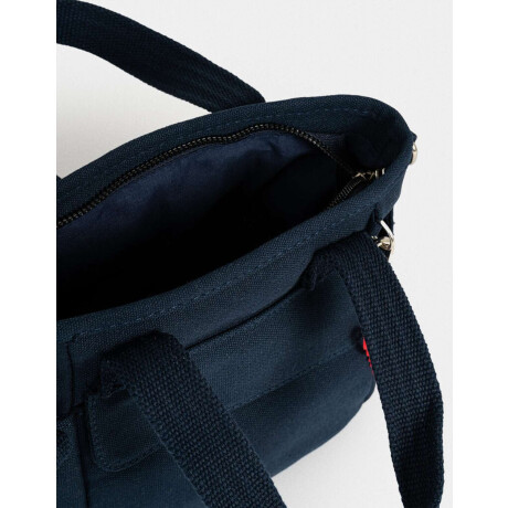 Cartera City Con Charm Azul Marino