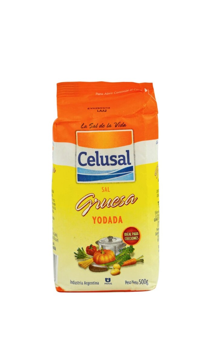 SAL CELUSAL GRUESA YODADA 500MG PAPEL (AMARILLA) 