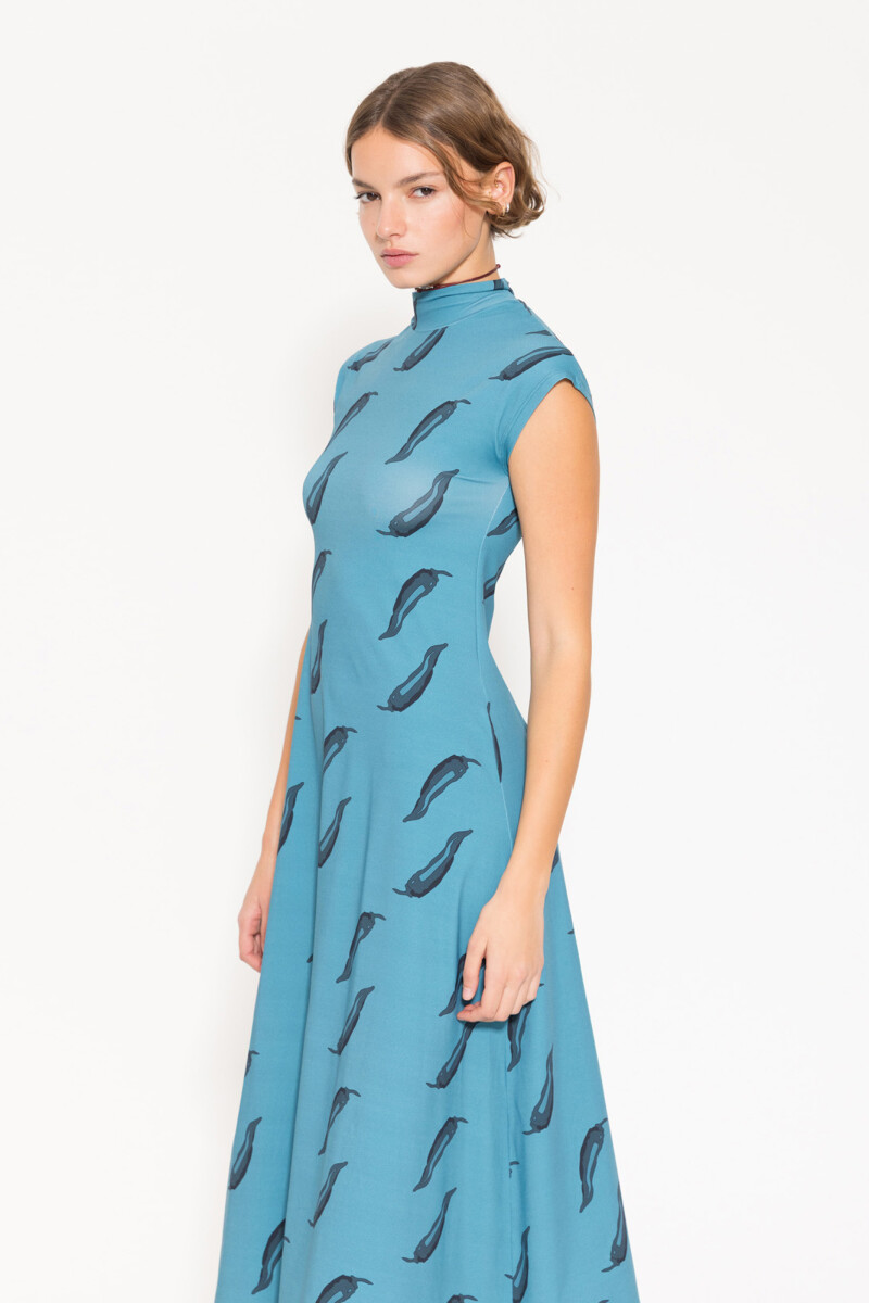 VESTIDO BLAIR Celeste