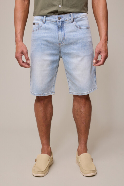 BERMUDA JEAN TIZINO POLANCO Azul Claro
