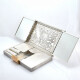 Caja Cartera Estuche De Belleza Cosmetica Boucheron Paris De Plata, Oro Y Rubies. Art Deco. Hermosa!! Caja Cartera Estuche De Belleza Cosmetica Boucheron Paris De Plata, Oro Y Rubies. Art Deco. Hermosa!!