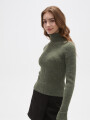 Polera Elizabet Verde Melange