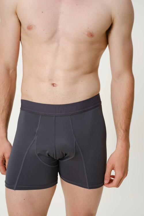 Boxer Seda Fría Gris