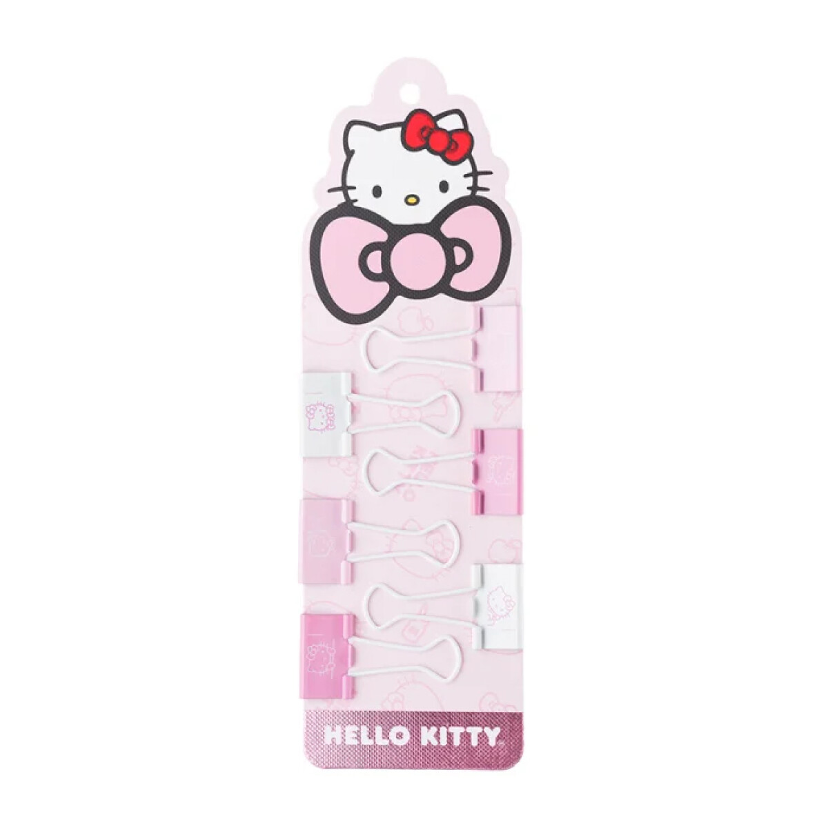 Doble Clip Hello Kitty x 6 