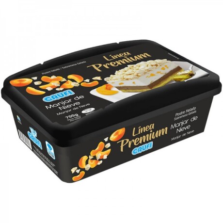 Helado Crufi Premium manjar nieve 1 l Helado Crufi Premium manjar nieve 1 l