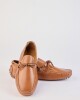 Mocasin Driver Acordonado Cuero / Suela Goma - Whisky Mocasin Driver Acordonado Cuero / Suela Goma - Whisky