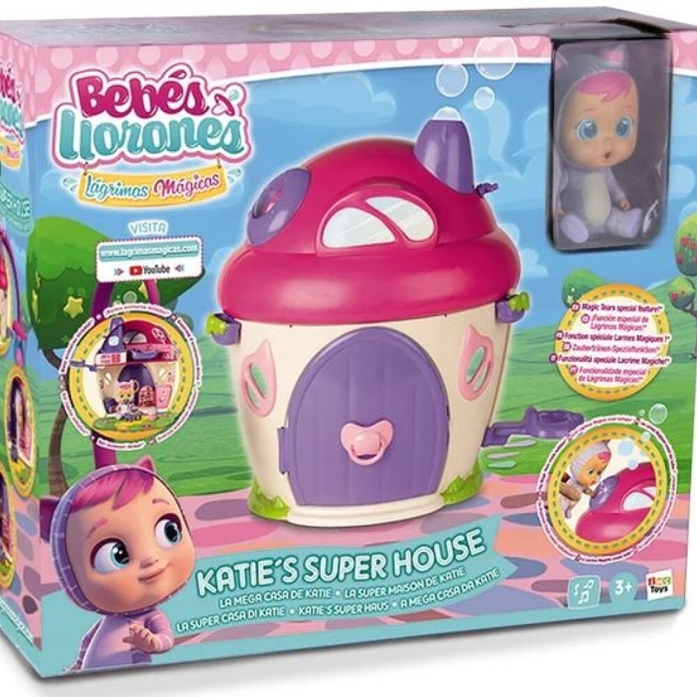 Bebés Llorones Cry babies Playset Katie Superhouse CRY BABIES / PLAYSET KATIE SUPERHOUSE