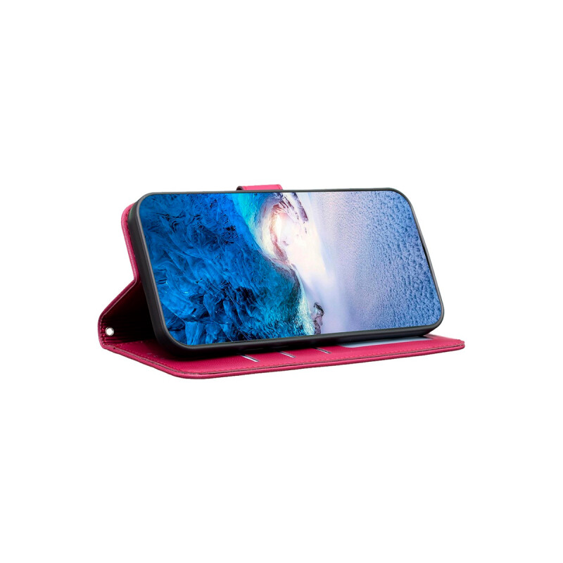 Flip cover para Samsung Galaxy A16 diseño trébol púrpura Flip Cover Para Samsung Galaxy A16 Diseño Trébol Púrpura