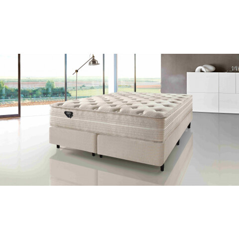 ECOFLEX- COLCHON DE RESORTE DIFFERENCE 193x203x25 ECOFLEX- COLCHON DE RESORTE DIFFERENCE 193x203x25