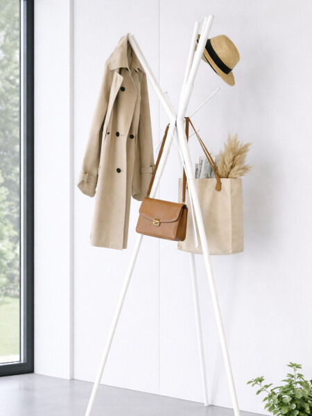 PERCHERO BLANCO BLANCO