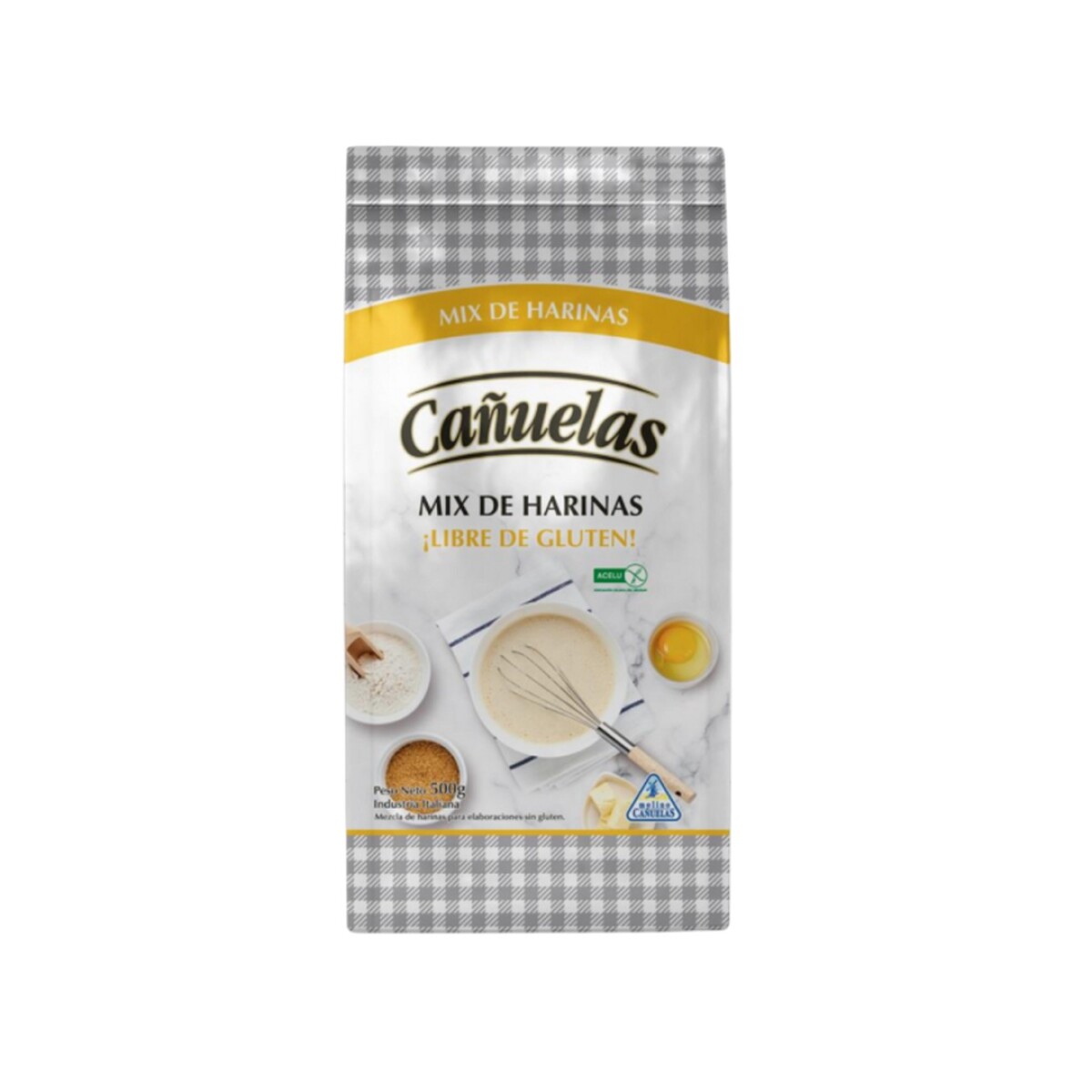 MIX HARINAS CAÑUELAS SIN GLUTEN 500G 
